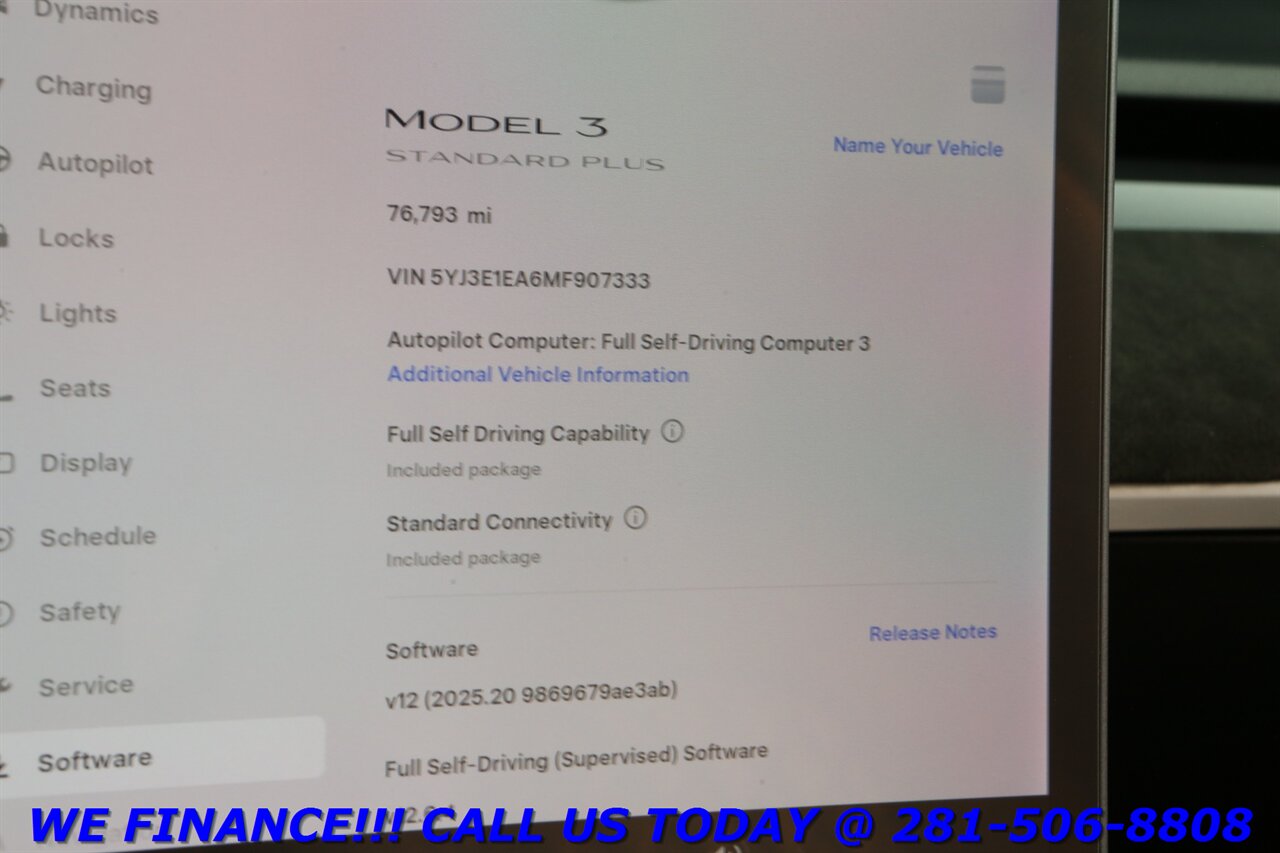 2021 Tesla Model 3 2021 FSD3 AUTOPILOT NAV PANO HEATSEAT 76K - Photo 17 - Houston, TX 77031