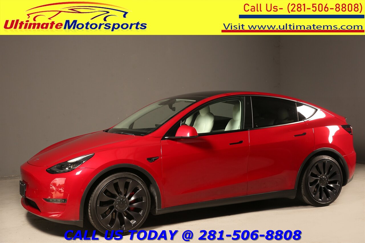 2022 Tesla Model Y 2022 Performance AWD FSD Ai AUTOPILOT PANO 35K MLS   - Photo 1 - Houston, TX 77031