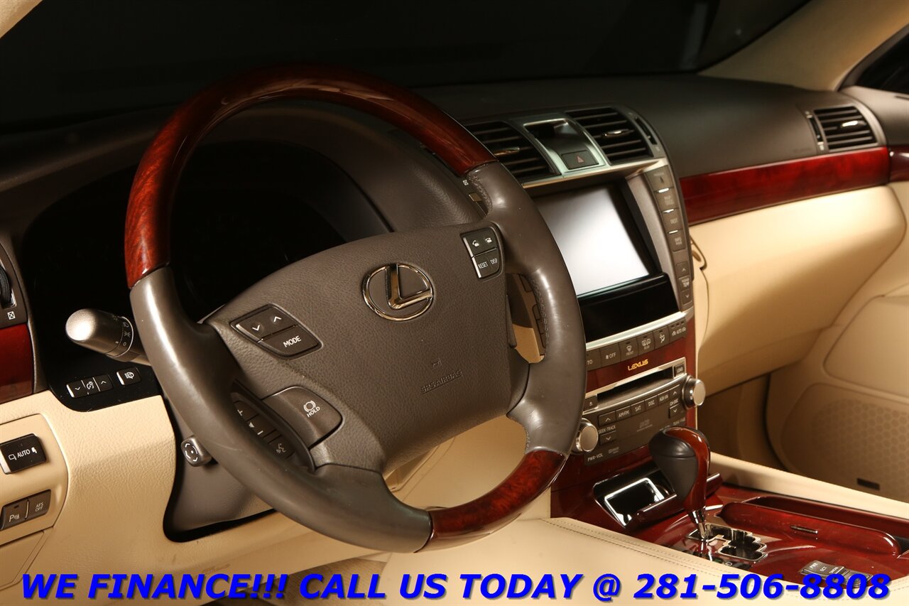 2011 Lexus LS 2011 460L AWD NAV SUN HEAT/COOL SEAT CAMERA WOOD   - Photo 10 - Houston, TX 77031