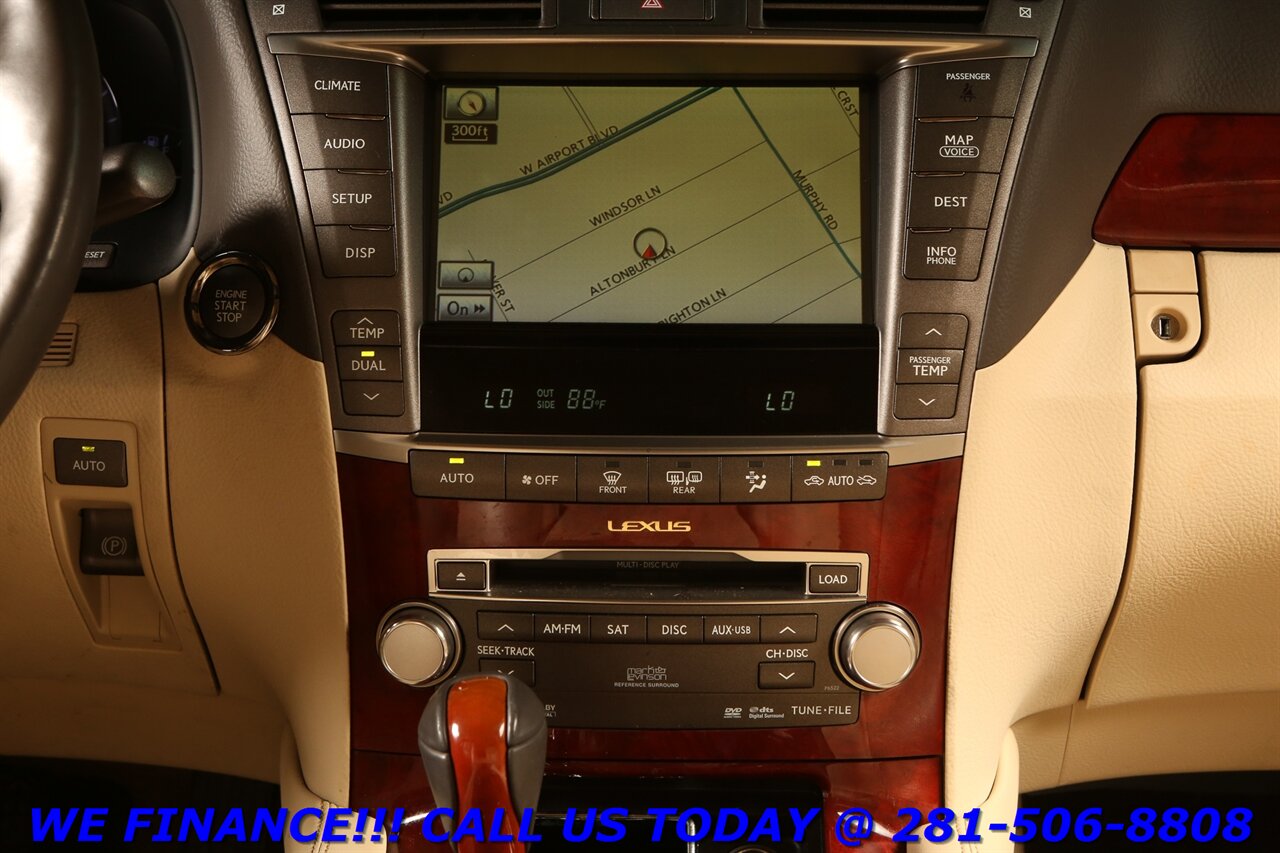 2011 Lexus LS 2011 460L AWD NAV SUN HEAT/COOL SEAT CAMERA WOOD   - Photo 16 - Houston, TX 77031