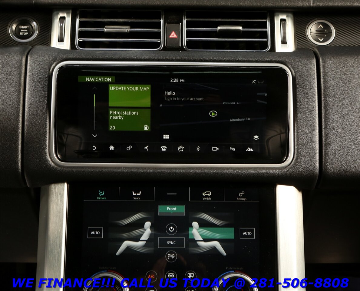 2018 Land Rover Range Rover 2018 HSE SUPERCHARGED 4x4 NAV PANO MERIDIAN 61K ML - Photo 16 - Houston, TX 77031