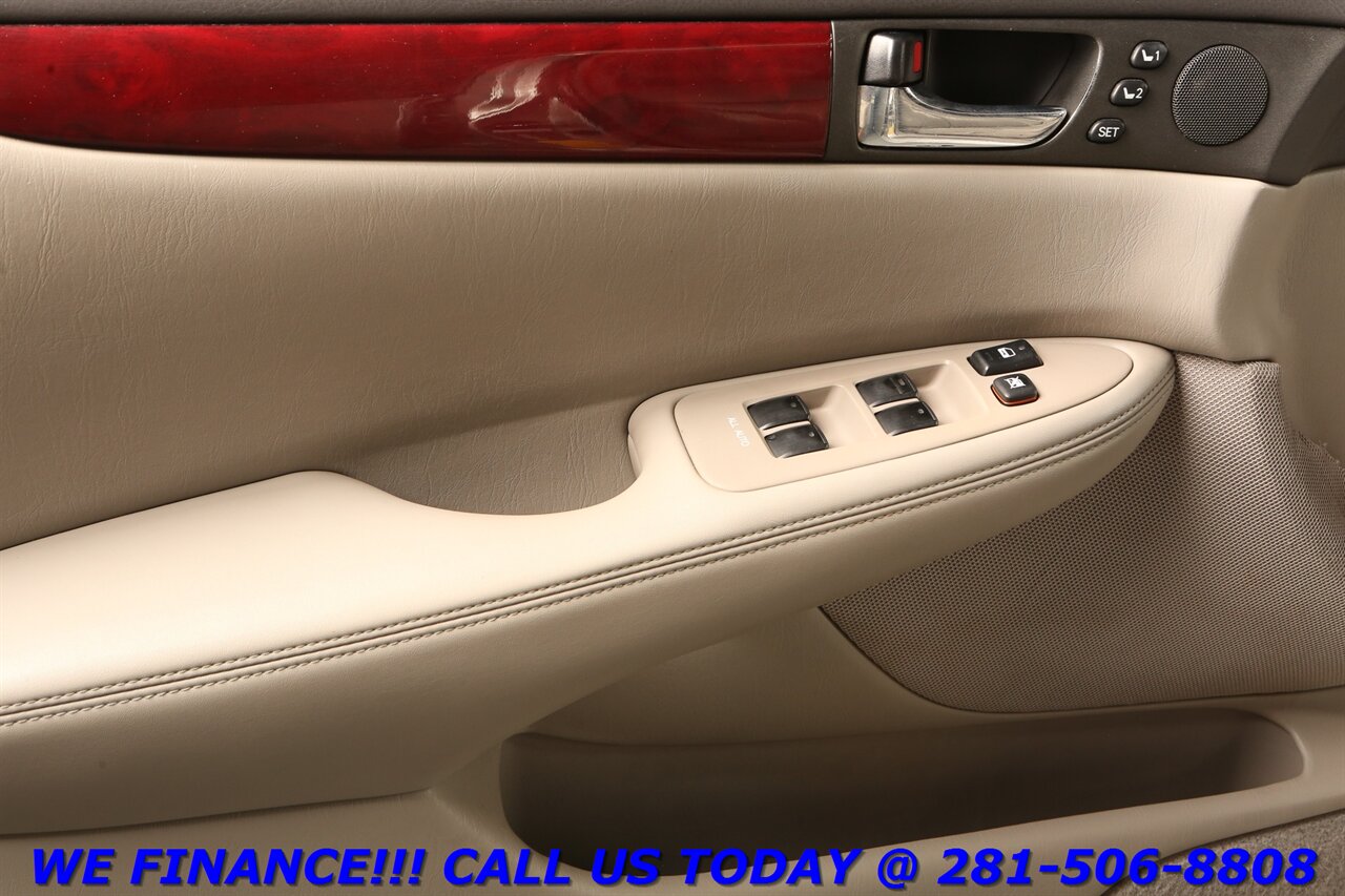 2004 Lexus LEXUS ES 330 PREM PKG SUPER CLEAN SUN LEATHER WOOD 16 "ALLOY - Photo 10 - Houston, TX 77031