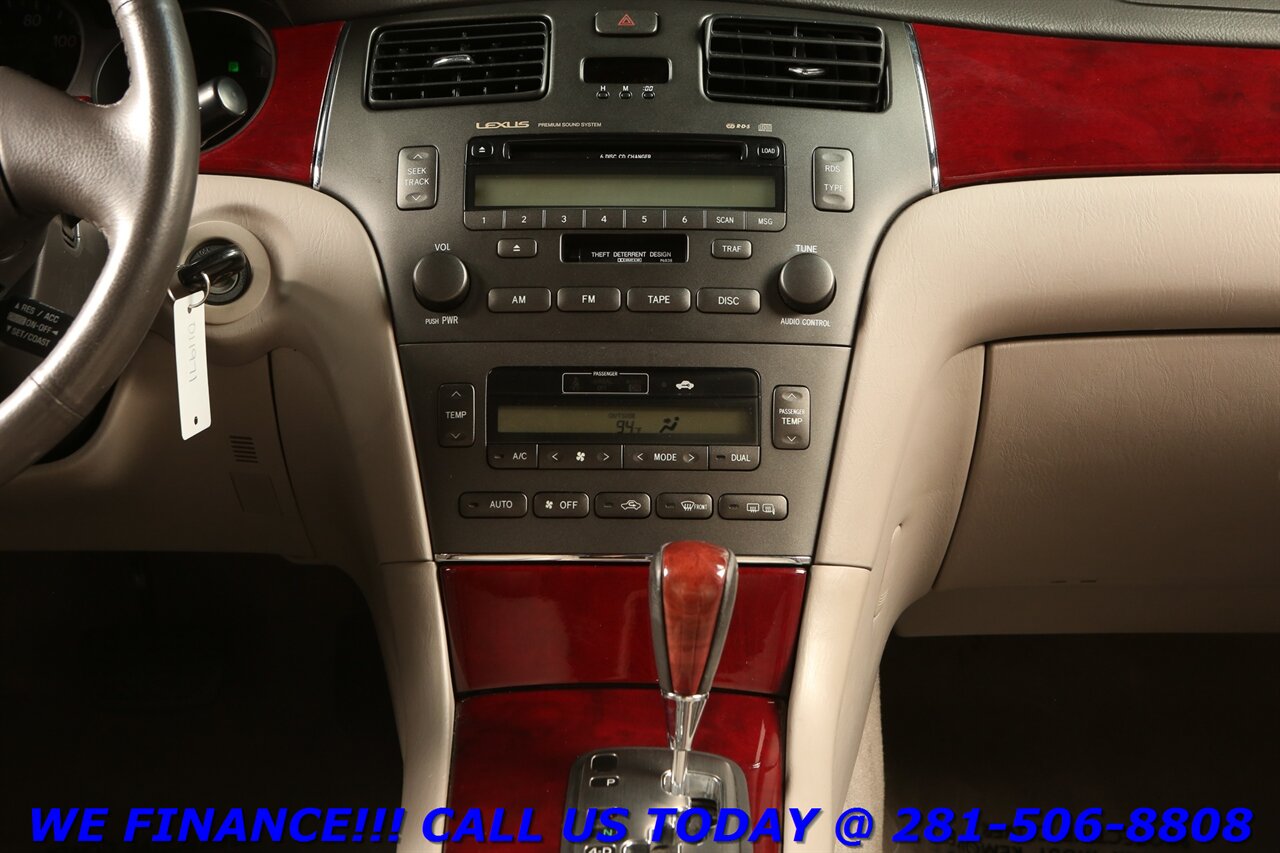 2004 Lexus LEXUS ES 330 PREM PKG SUPER CLEAN SUN LEATHER WOOD 16 "ALLOY - Photo 17 - Houston, TX 77031