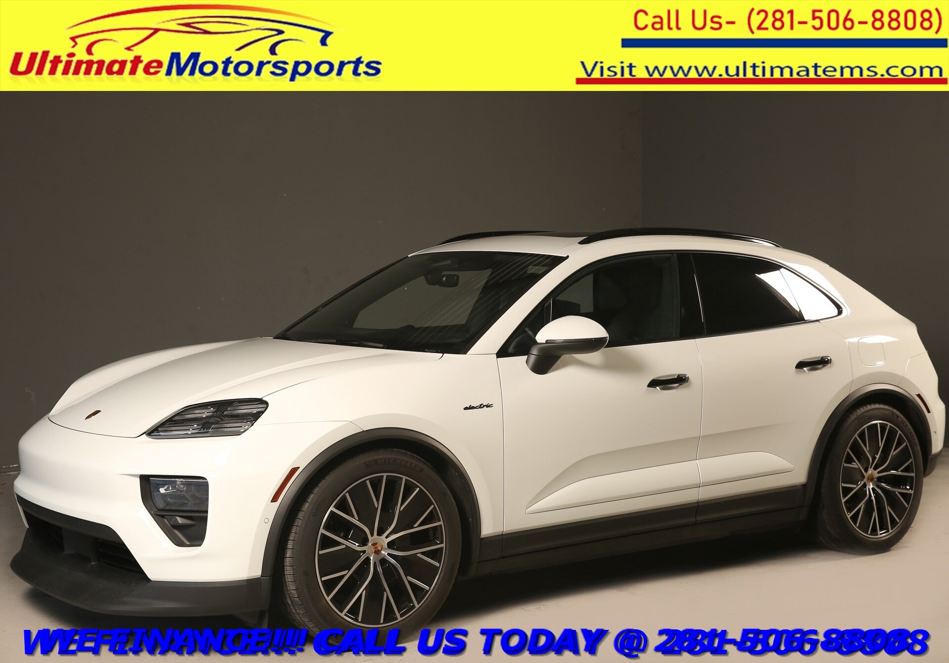 2025 Porsche Macan 2025 4 Electric AWD NAV PANO CHRONO BO ADAPT 3K Mi   - Photo 1 - Houston, TX 77031