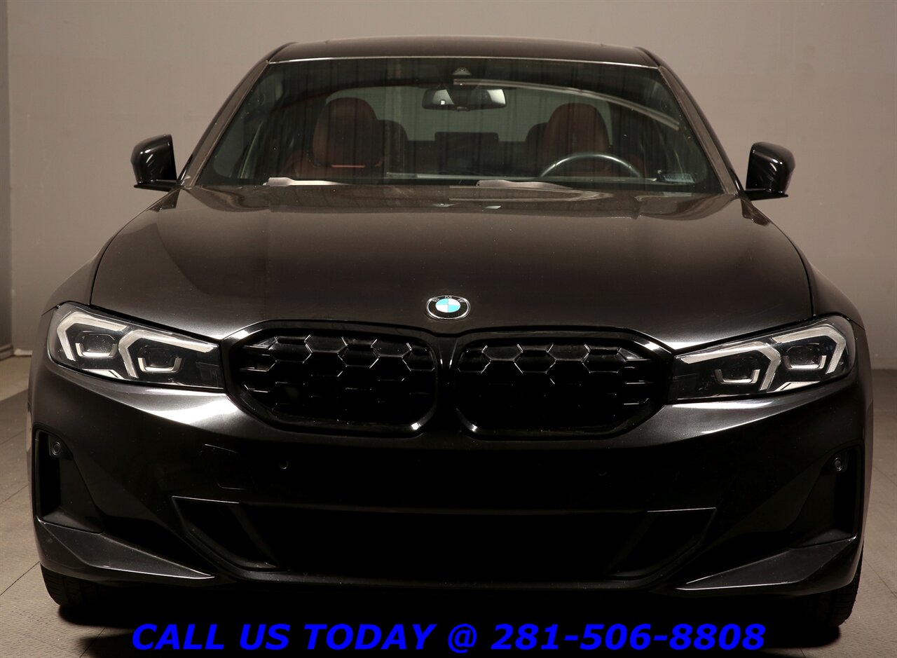 2023 BMW 330i NAV SUNROOF RED-LEATHER CURV DISPLAY DRV-ASST - Photo 8 - Houston, TX 77031