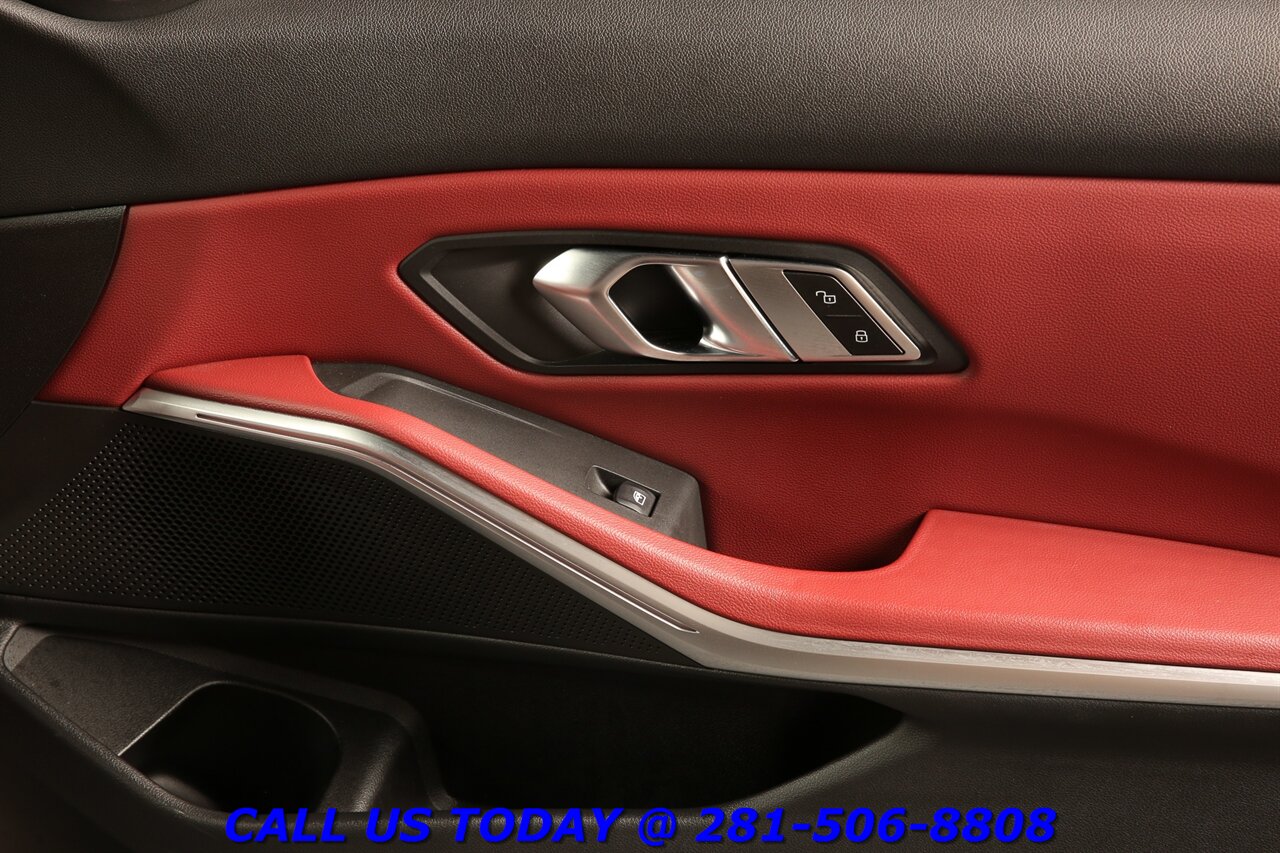 2023 BMW 330i NAV SUNROOF RED-LEATHER CURV DISPLAY DRV-ASST - Photo 26 - Houston, TX 77031