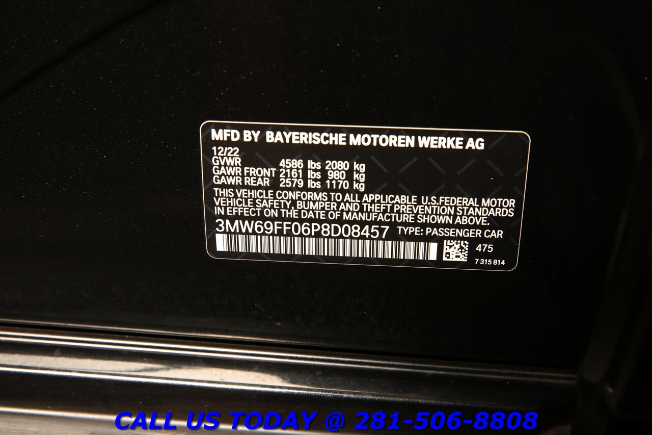 2023 BMW 330i NAV SUNROOF RED-LEATHER CURV DISPLAY DRV-ASST - Photo 27 - Houston, TX 77031