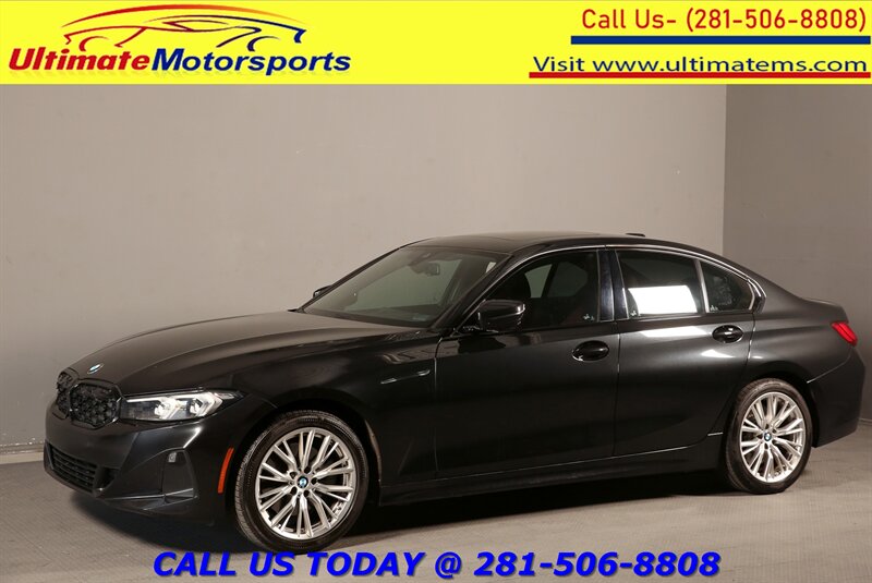 2023 BMW 330i NAV SUNROOF RED-LEATHER CURV DISPLAY DRV-ASST  