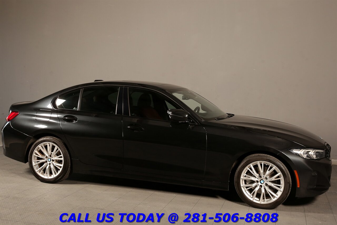 2023 BMW 330i NAV SUNROOF RED-LEATHER CURV DISPLAY DRV-ASST - Photo 7 - Houston, TX 77031