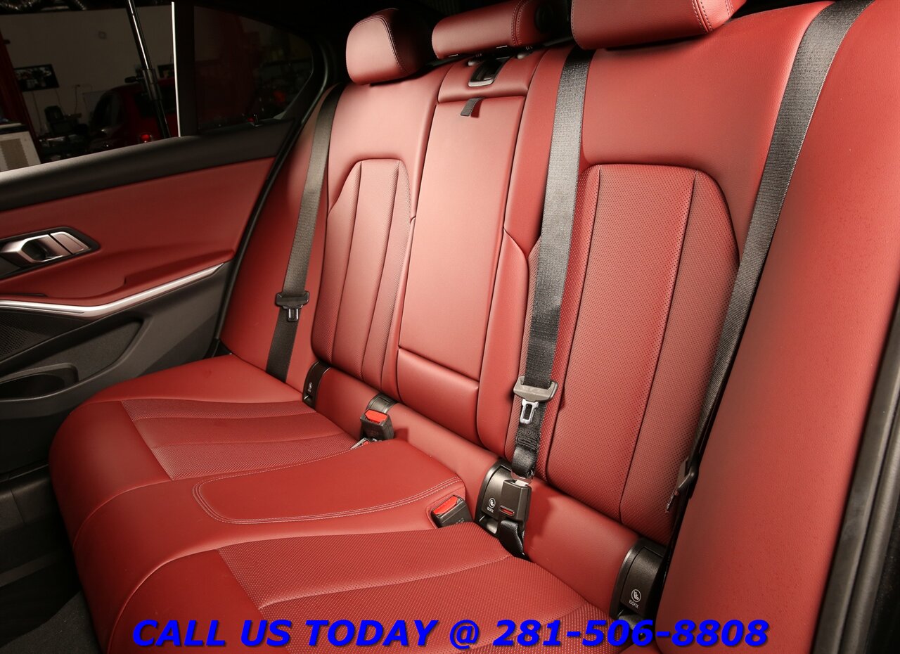 2023 BMW 330i NAV SUNROOF RED-LEATHER CURV DISPLAY DRV-ASST - Photo 22 - Houston, TX 77031