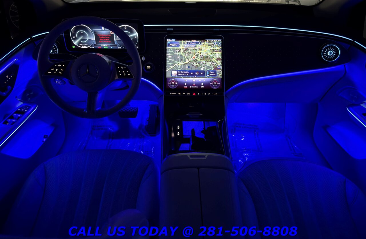 2023 Mercedes-Benz EQE 2023 EQE 350+ AMG NAV PANO BLIND BURMESTER 27K MLS - Photo 17 - Houston, TX 77031