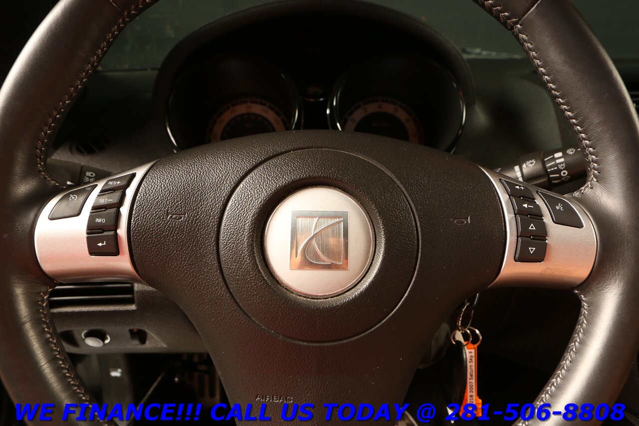 2007 Saturn Sky 2007 Red Line CONVERTIBLE MANUAL 5-SPEED 45K MLS   - Photo 13 - Houston, TX 77031