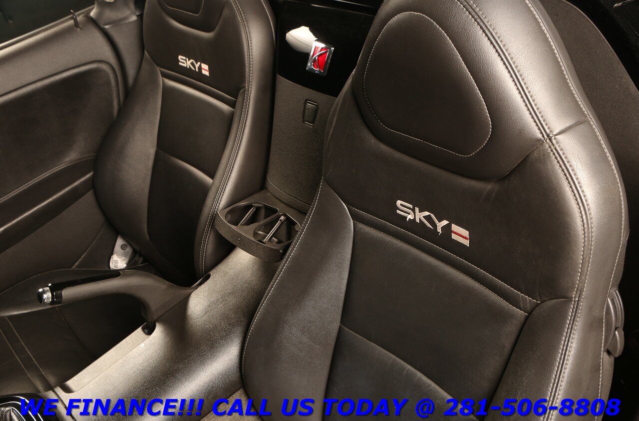 2007 Saturn Sky 2007 Red Line CONVERTIBLE MANUAL 5-SPEED 45K MLS   - Photo 11 - Houston, TX 77031