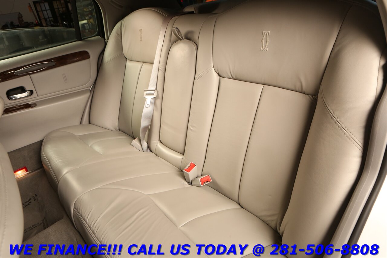 2002 Lincoln Town Car 2002 Cartier LEATHER HEATSEAT WOOD CRUISE 55K MLS - Photo 22 - Houston, TX 77031