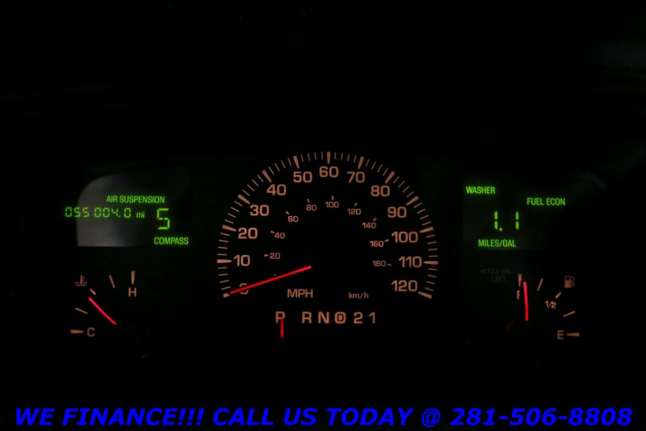 2002 Lincoln Town Car 2002 Cartier LEATHER HEATSEAT WOOD CRUISE 55K MLS - Photo 16 - Houston, TX 77031