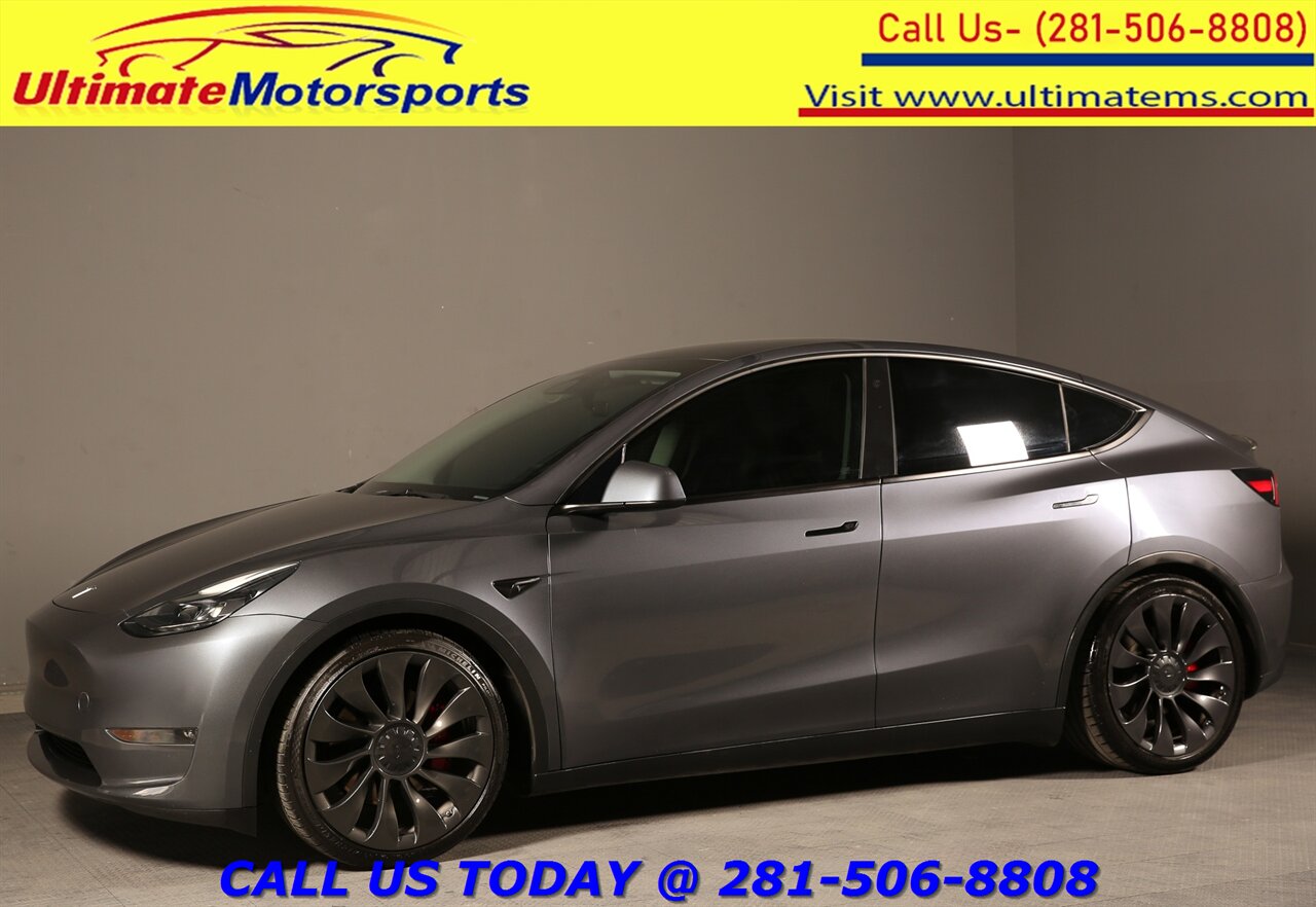2023 Tesla Model Y 2023 Performance AWD FSD3 NAV PANO WOOD Ai AUTOPLT   - Photo 1 - Houston, TX 77031