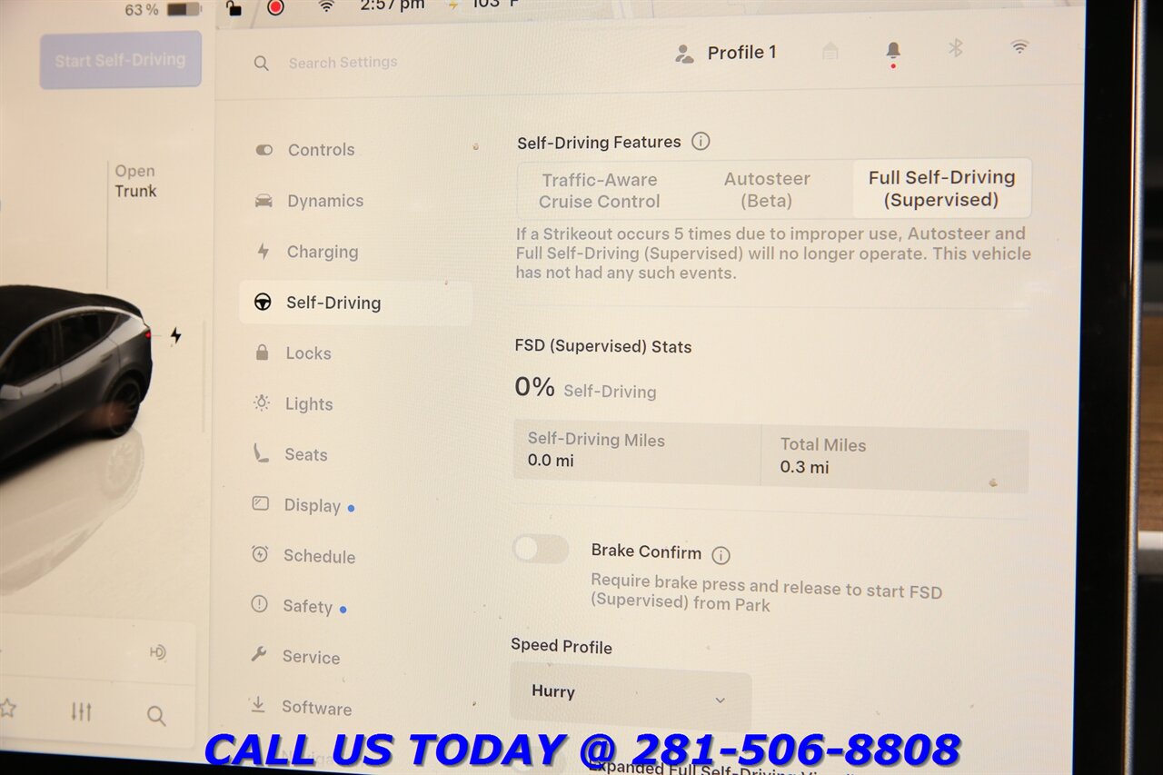 2023 Tesla Model Y 2023 Performance AWD FSD3 NAV PANO WOOD Ai AUTOPLT - Photo 16 - Houston, TX 77031