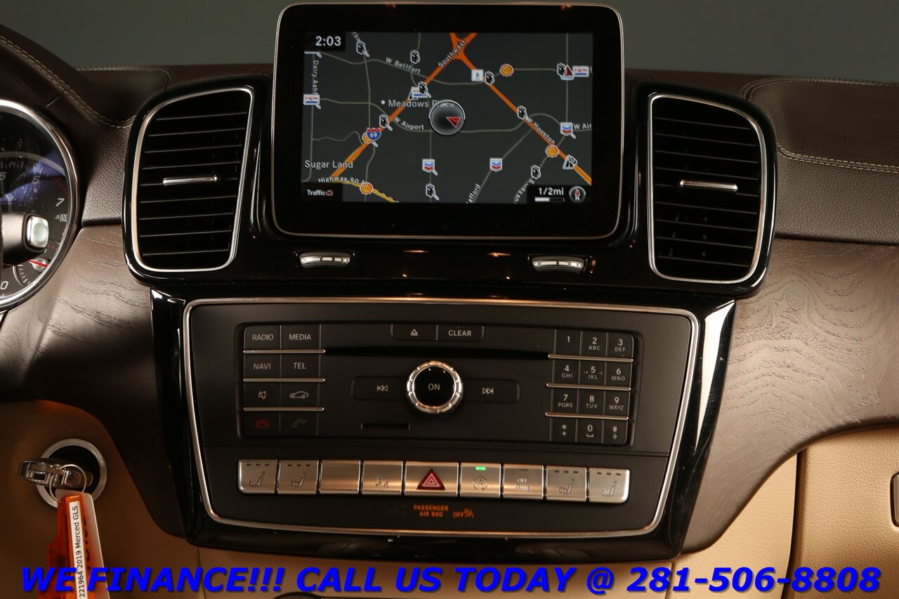 2019 Mercedes-Benz 2019 GLS550 4MATIC AWD 7PASS MAGIC NIGHT DESIGNO   - Photo 17 - Houston, TX 77031