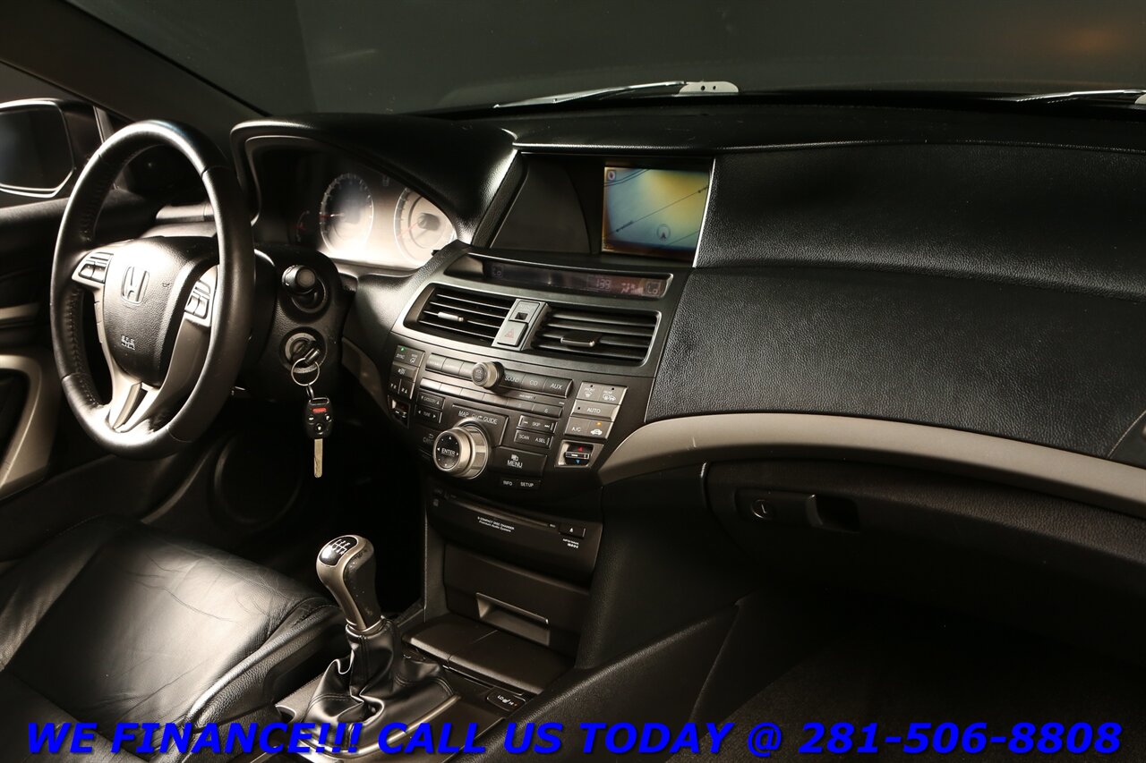 2012 Honda HONDA ACCORD EX-L MANUAL 6-SPEED V6 NAVIGATION SUN LEATHER RARE - Photo 18 - Houston, TX 77031