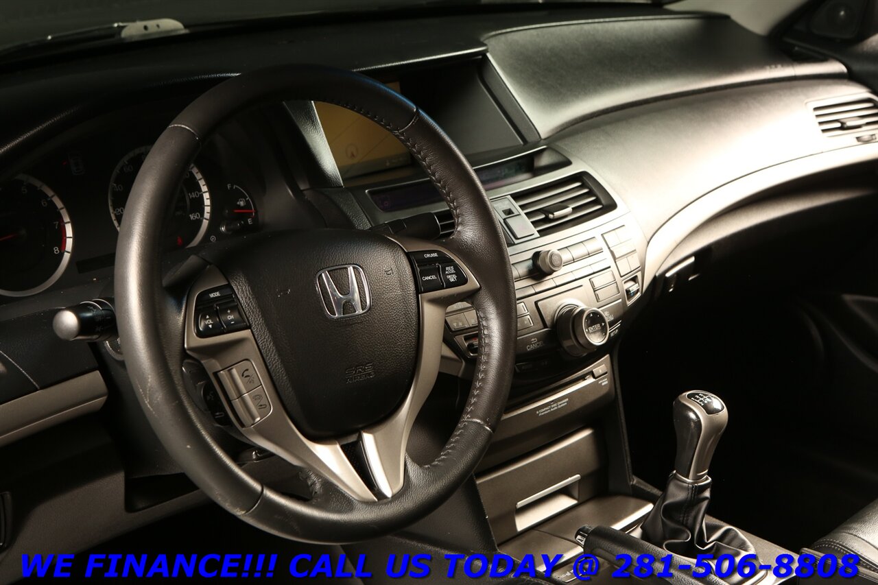 2012 Honda HONDA ACCORD EX-L MANUAL 6-SPEED V6 NAVIGATION SUN LEATHER RARE - Photo 9 - Houston, TX 77031