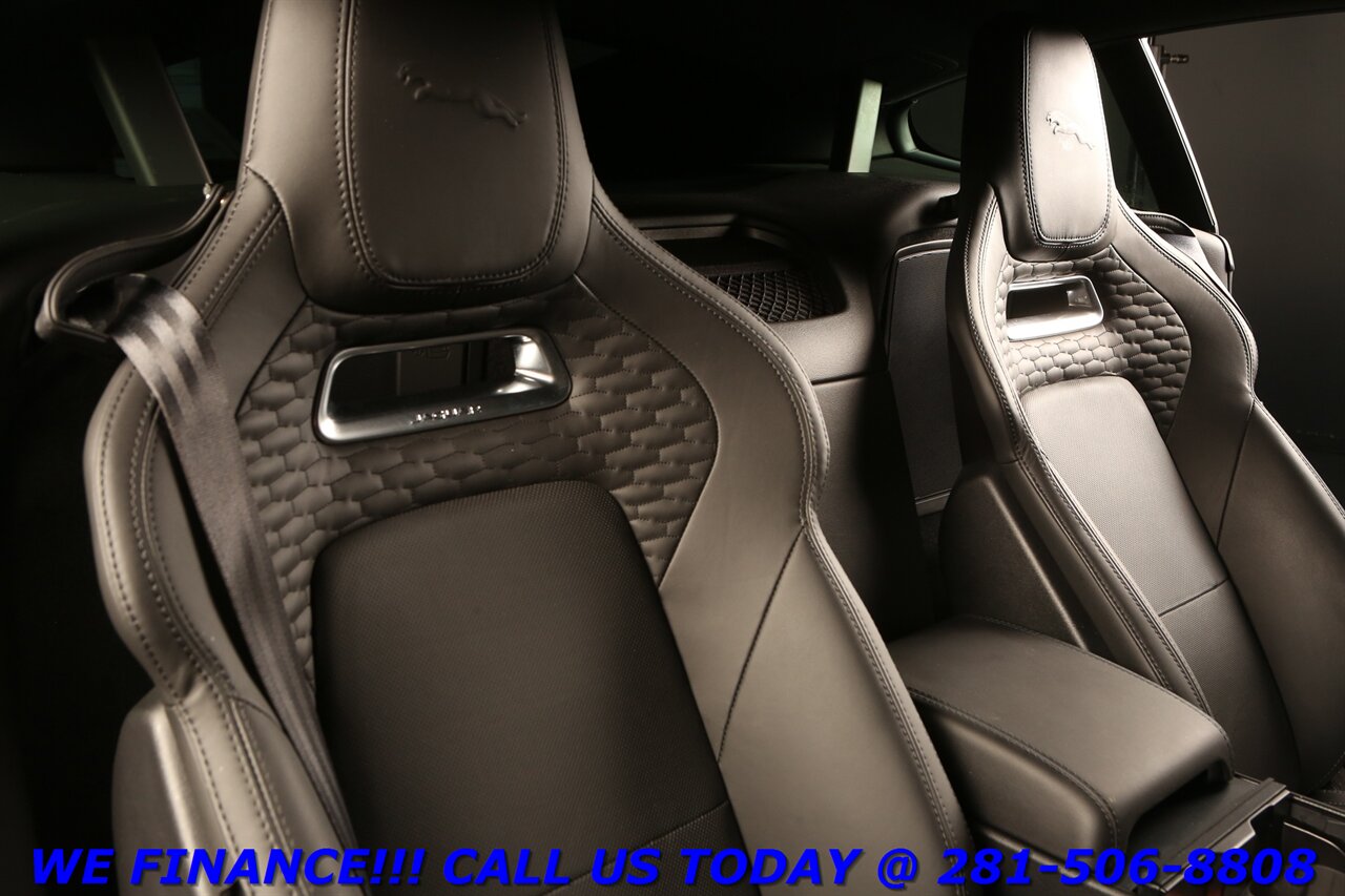 2021 Jaguar F-Type 2021 P300 NAV PANO BLIS MERIDIAN LUX PKG 5K MLS   - Photo 20 - Houston, TX 77031