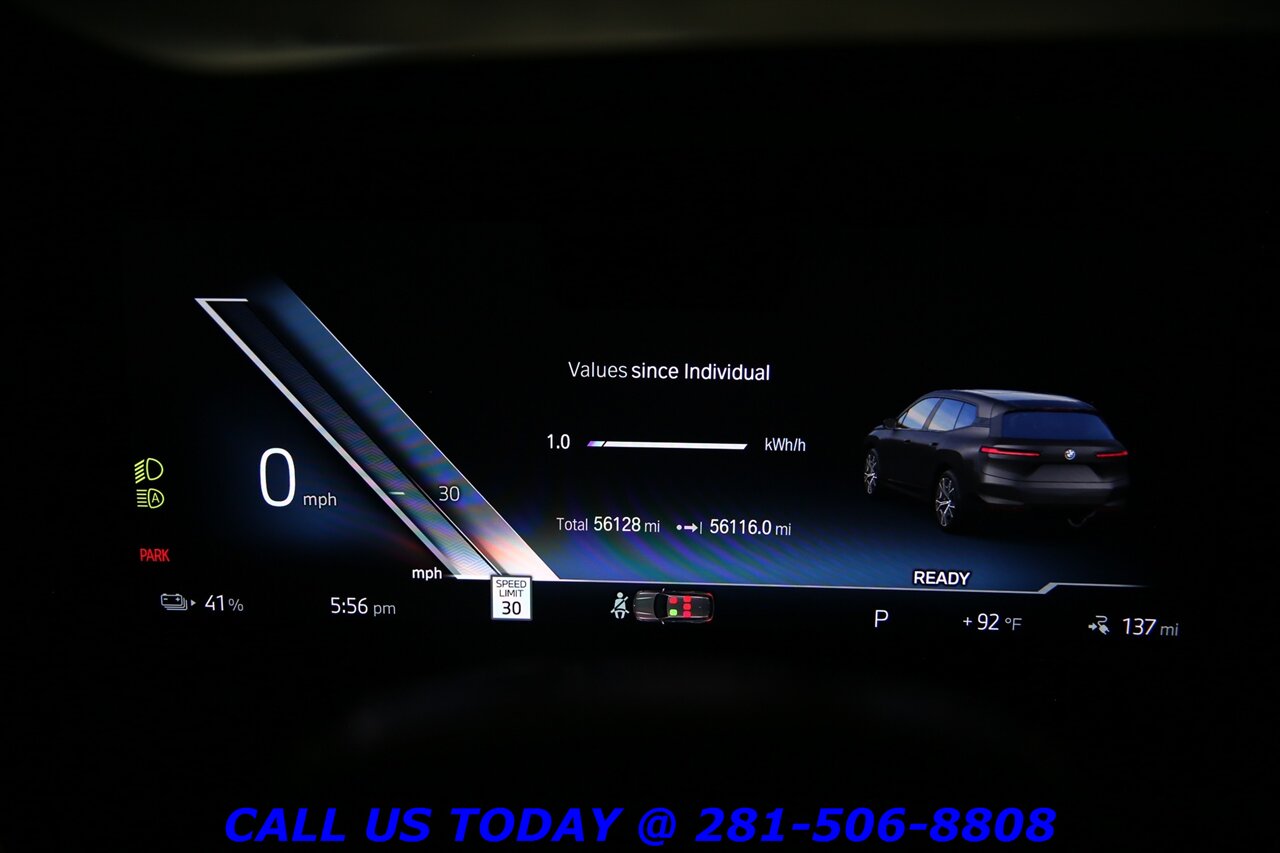 2023 BMW iX 2023 xDrive50 AWD ACTVE-CRUISE NAV PANO BLIS - Photo 14 - Houston, TX 77031