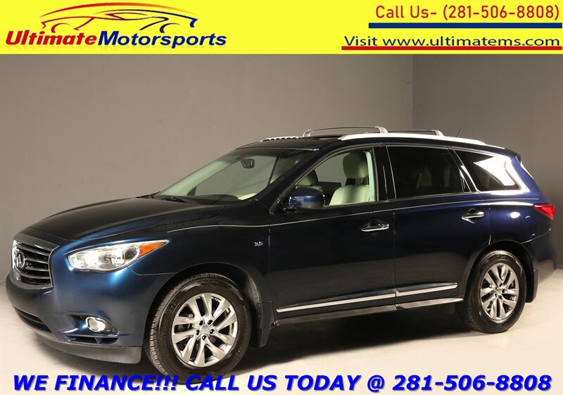2015 INFINITI QX60 2015 SUN HEATSEAT 3ROW CAM 7PASS 83K MLS  