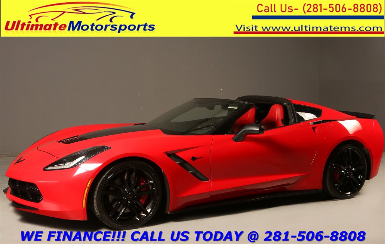 2016 Chevrolet Corvette 2016 Stingray Z51 TARGA TOP CAMERA BOSE 62K - Photo 1 - Houston, TX 77031