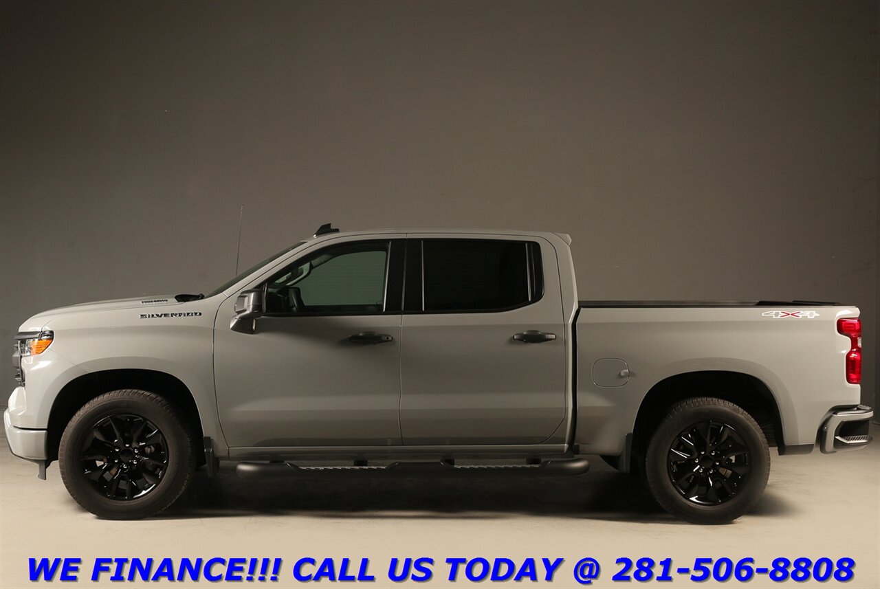 2025 Chevrolet Silverado 1500 2025 Custom 4x4 CREW CARPLAY CAM 9K MLS SLATE GRAY   - Photo 26 - Houston, TX 77031