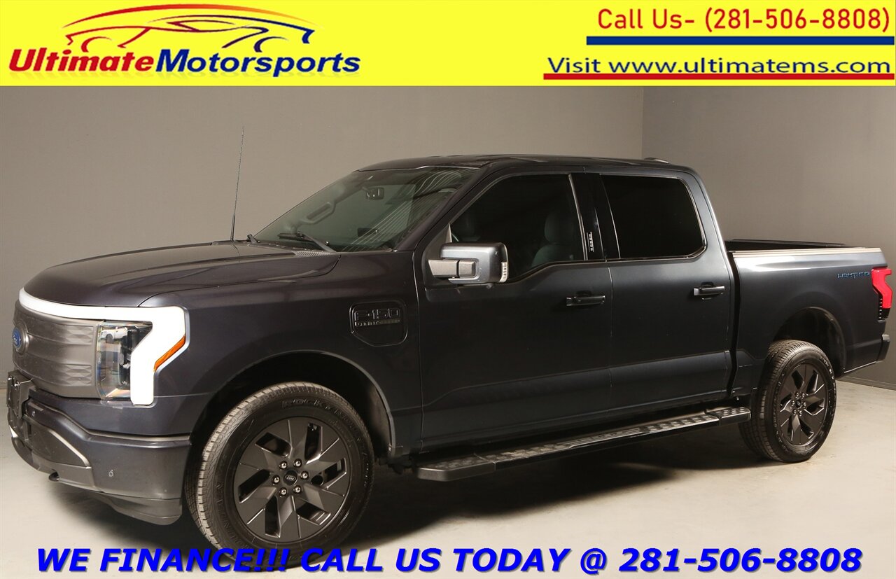 2022 Ford F-150 2022 LIGHTNING EV LARIAT CREW 4x4 LEATHER TRAILER   - Photo 1 - Houston, TX 77031