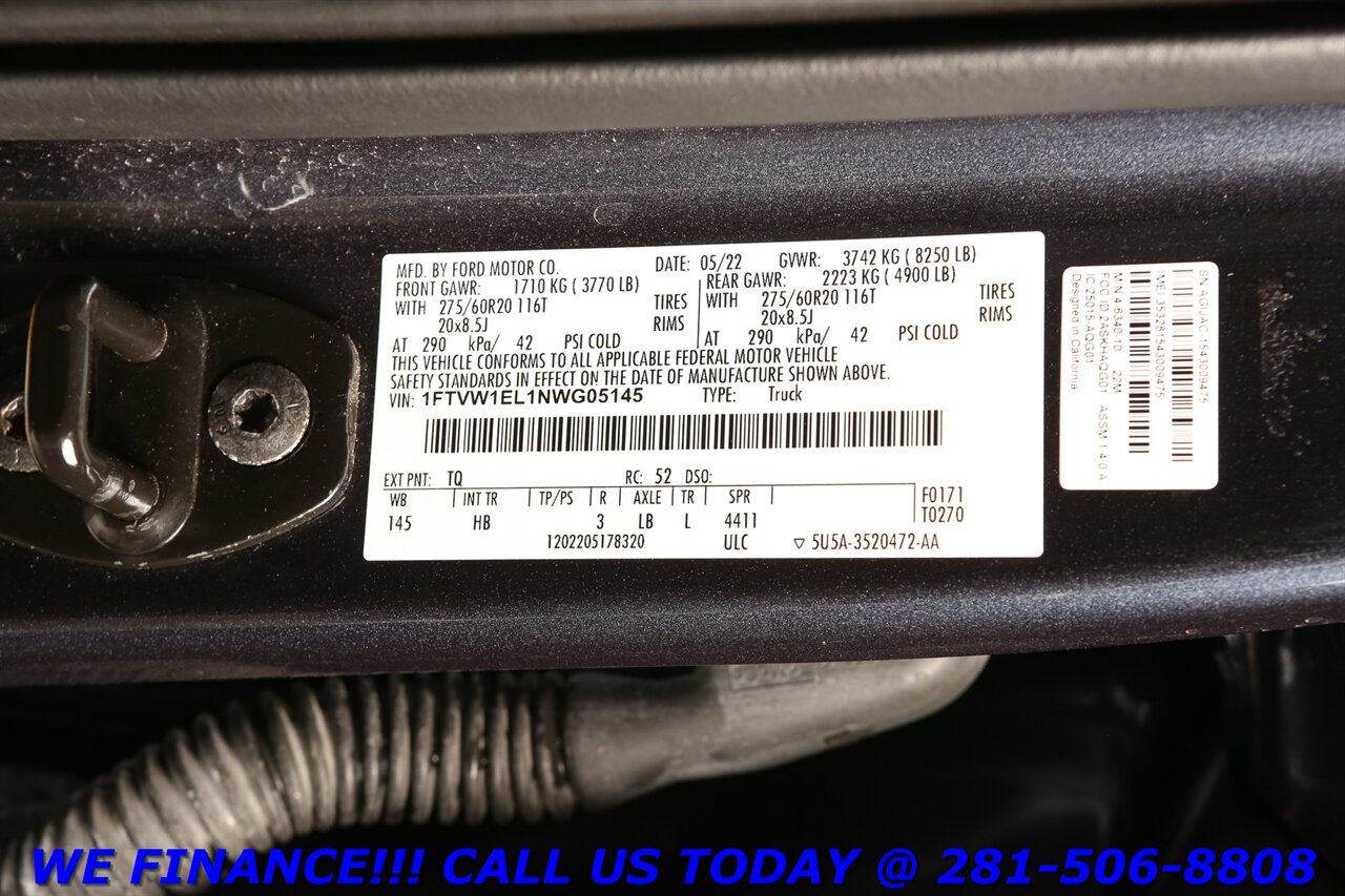 2022 Ford F-150 2022 LIGHTNING EV LARIAT CREW 4x4 LEATHER TRAILER   - Photo 29 - Houston, TX 77031