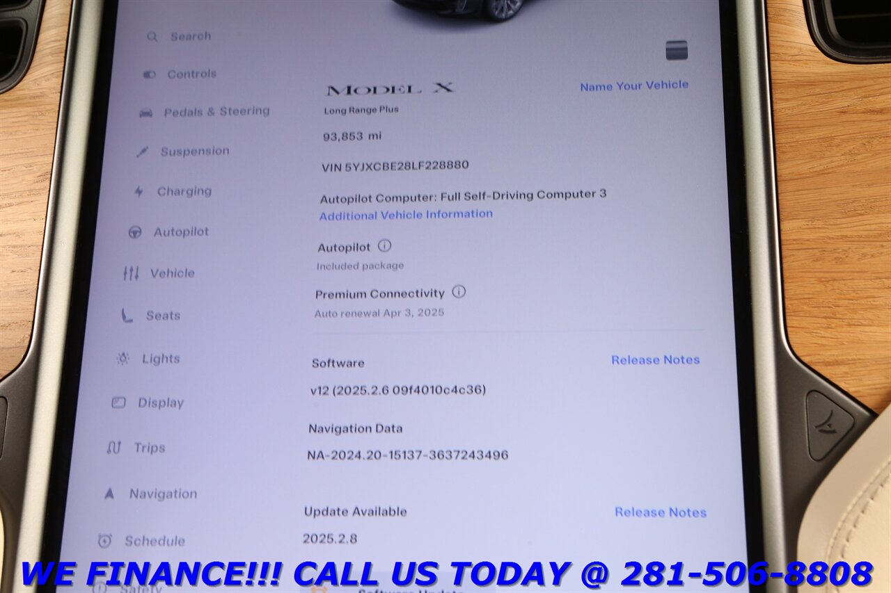 2020 Tesla Model X 2020 Long Range Plus AWD FSD3 Autopilot 6-PASS 3RW   - Photo 16 - Houston, TX 77031