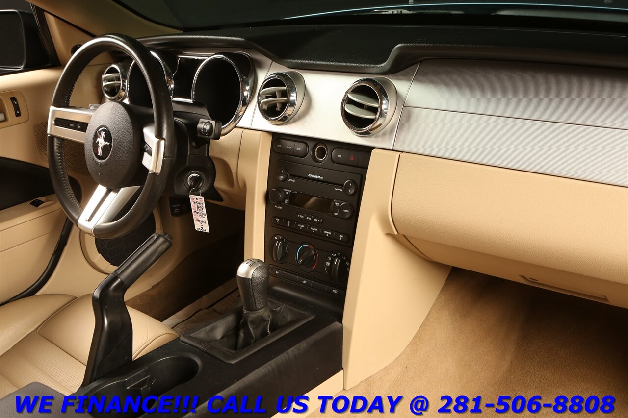 2005 Ford FORD MUSTANG GT DELUXE 5-SPEED MANUAL V8 LEATHER PWR SEAT   - Photo 17 - Houston, TX 77031