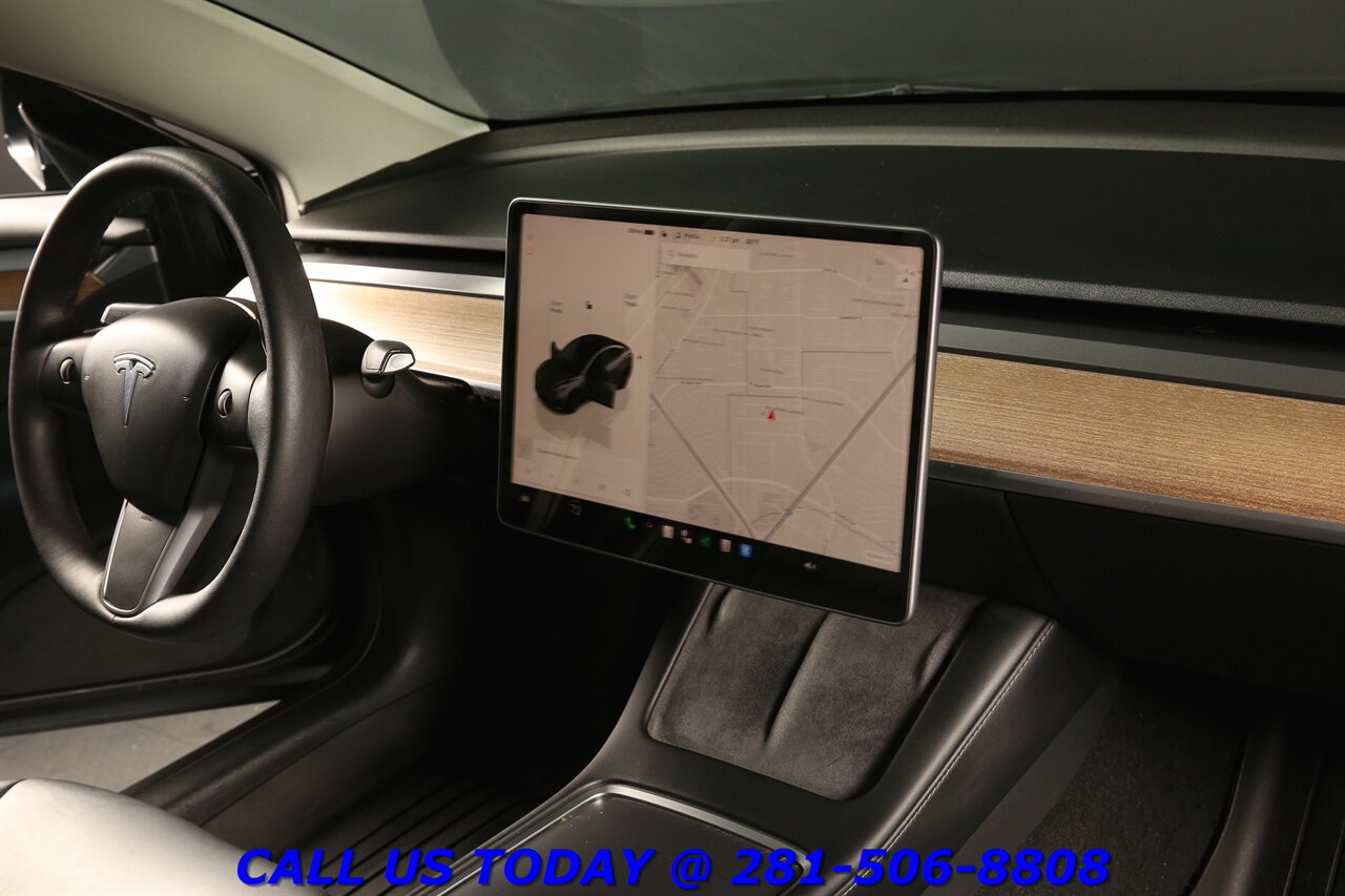 2022 Tesla Model 3 Long Range FSD Ai AUTOPILOT ACCEL BOOST PANO68K - Photo 20 - Houston, TX 77031