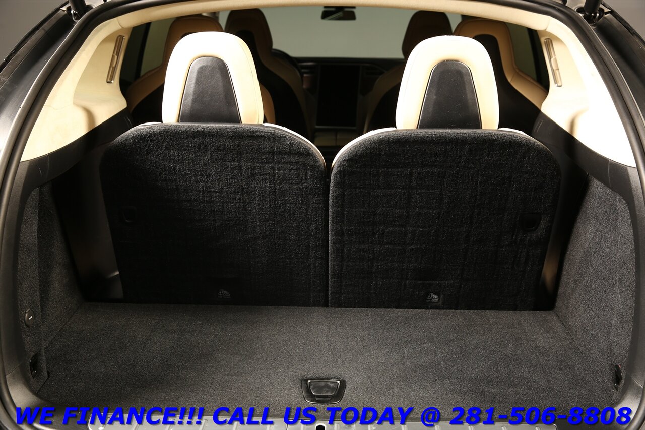 2017 Tesla Model X 2017 6-PASS AWD FSD3 AUTOPILOT 3ROW CAM 66K MLS   - Photo 27 - Houston, TX 77031