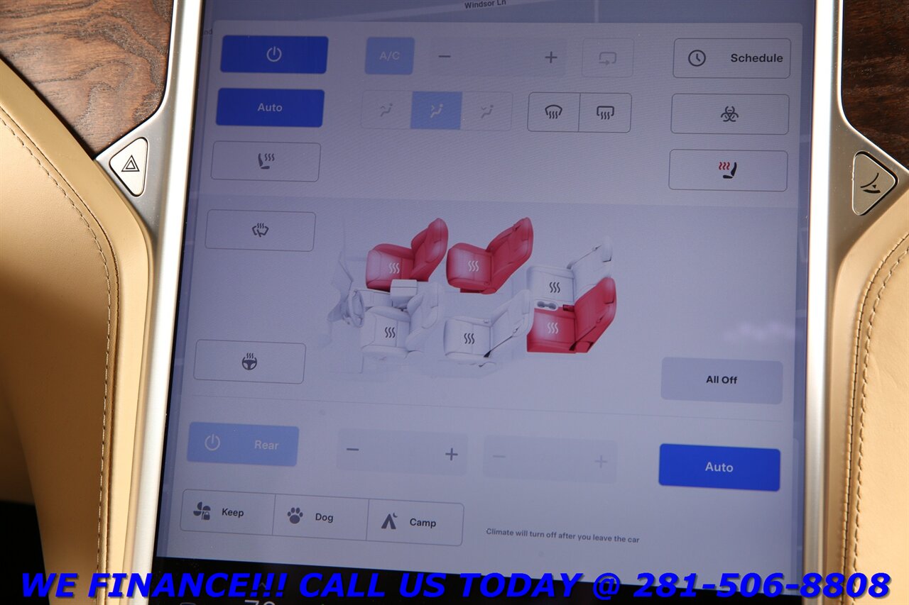 2017 Tesla Model X 2017 6-PASS AWD FSD3 AUTOPILOT 3ROW CAM 66K MLS   - Photo 17 - Houston, TX 77031