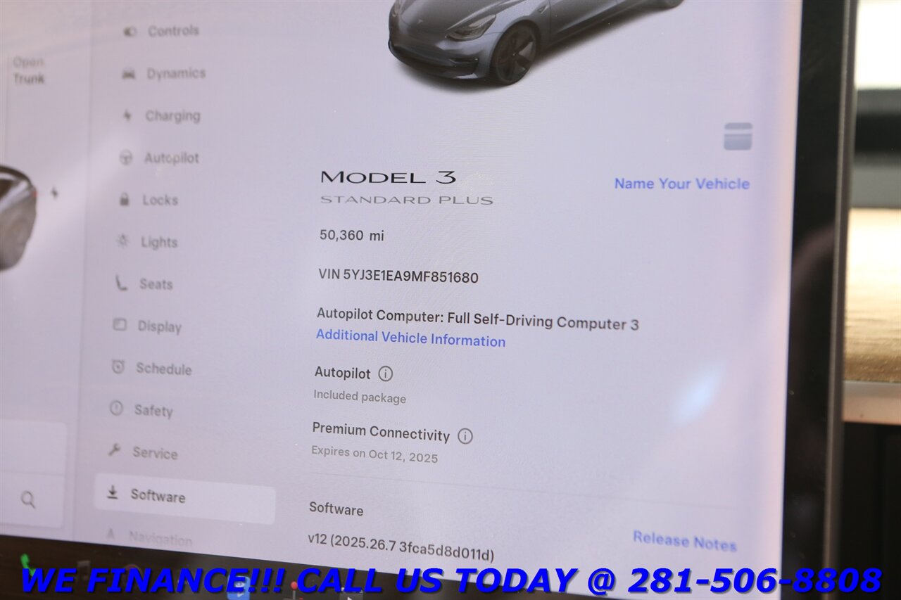 2021 Tesla Model 3 2021 FSD3 AUTOPILOT NAV PANOROOF HEATSEAT 50K MLS - Photo 15 - Houston, TX 77031