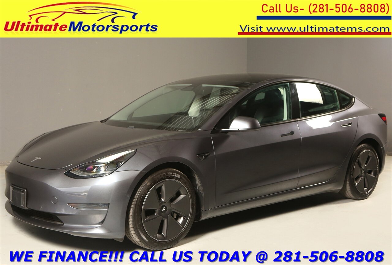 2021 Tesla Model 3 2021 FSD3 AUTOPILOT NAV PANOROOF HEATSEAT 50K MLS - Photo 1 - Houston, TX 77031