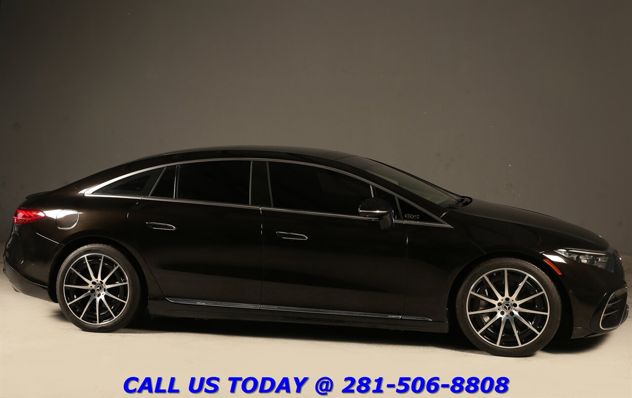 2023 Mercedes-Benz EQS 580 2023 4MATIC EXCLUSIVE AMG HYPER SCREEN AWD 30K MLS - Photo 7 - Houston, TX 77031