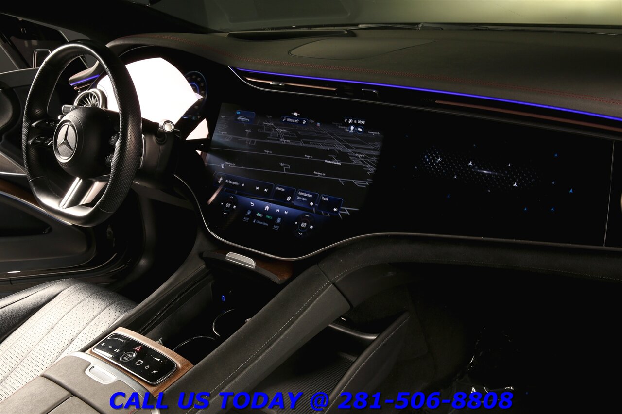 2023 Mercedes-Benz EQS 580 2023 4MATIC EXCLUSIVE AMG HYPER SCREEN AWD 30K MLS - Photo 20 - Houston, TX 77031