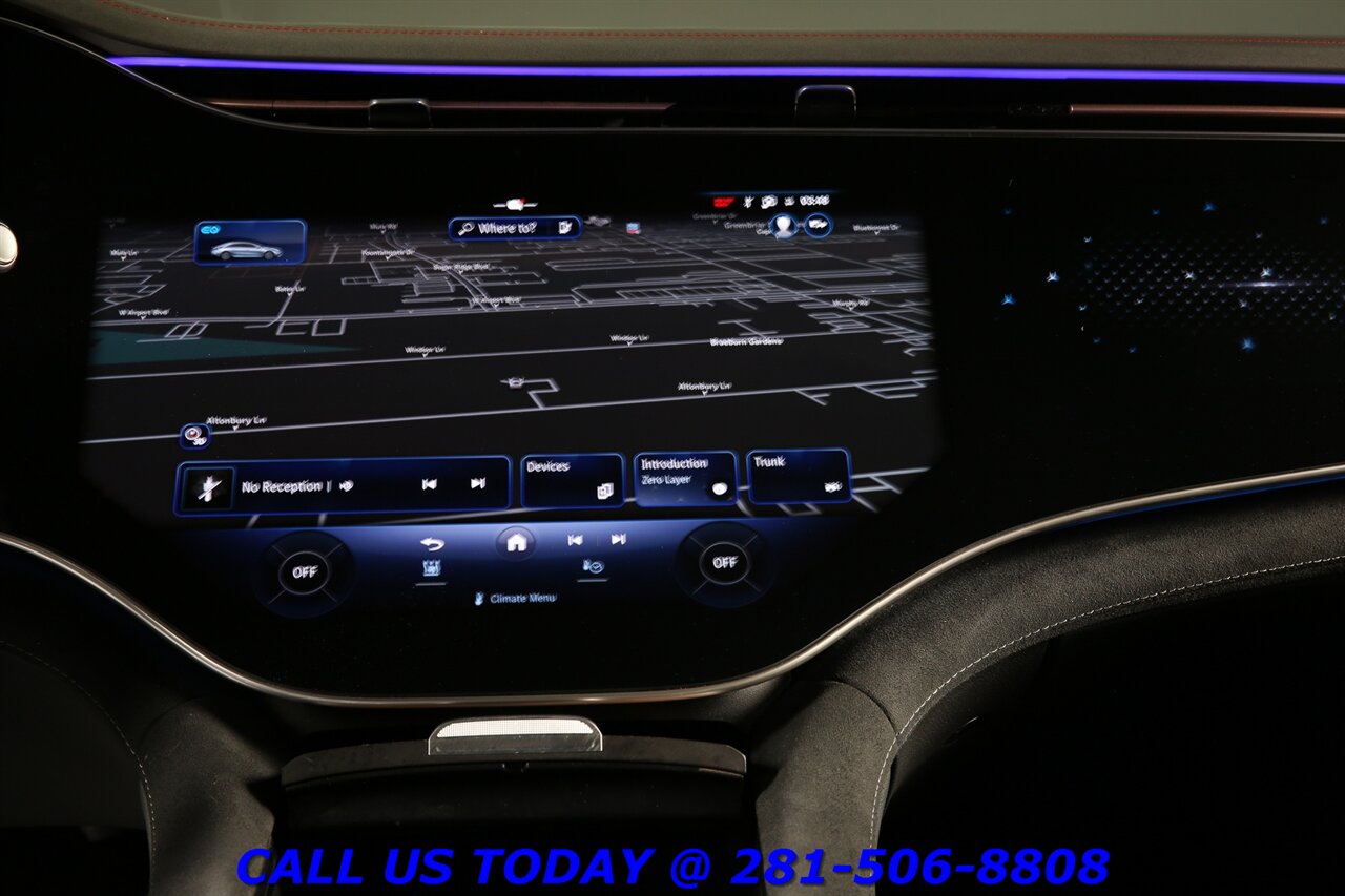 2023 Mercedes-Benz EQS 580 2023 4MATIC EXCLUSIVE AMG HYPER SCREEN AWD 30K MLS - Photo 31 - Houston, TX 77031
