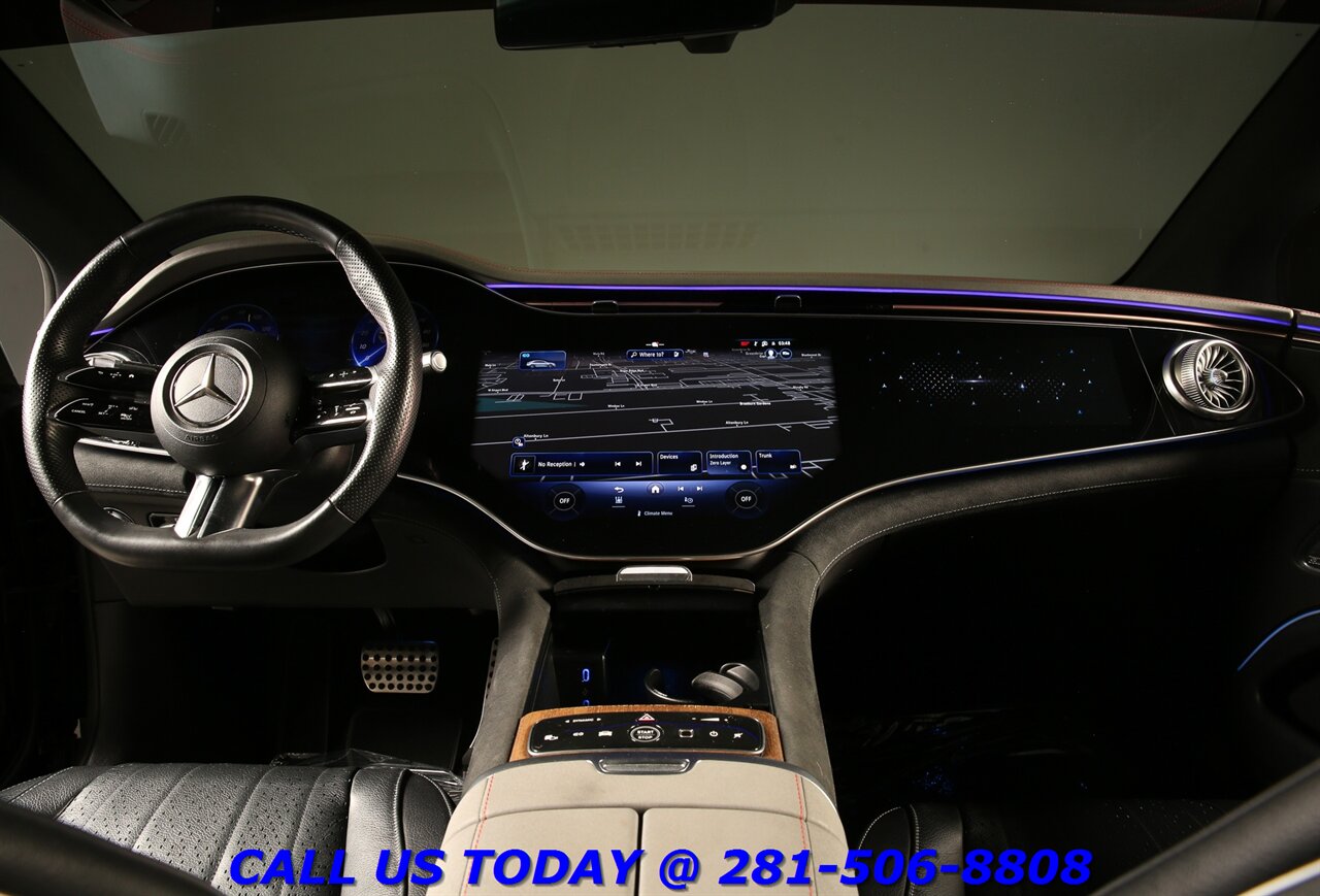 2023 Mercedes-Benz EQS 580 2023 4MATIC EXCLUSIVE AMG HYPER SCREEN AWD 30K MLS - Photo 3 - Houston, TX 77031