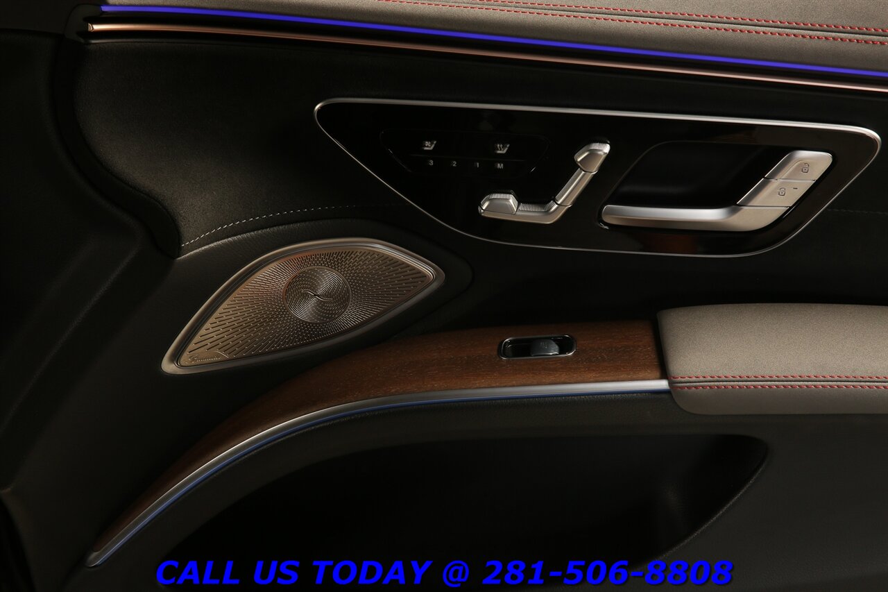 2023 Mercedes-Benz EQS 580 2023 4MATIC EXCLUSIVE AMG HYPER SCREEN AWD 30K MLS - Photo 27 - Houston, TX 77031
