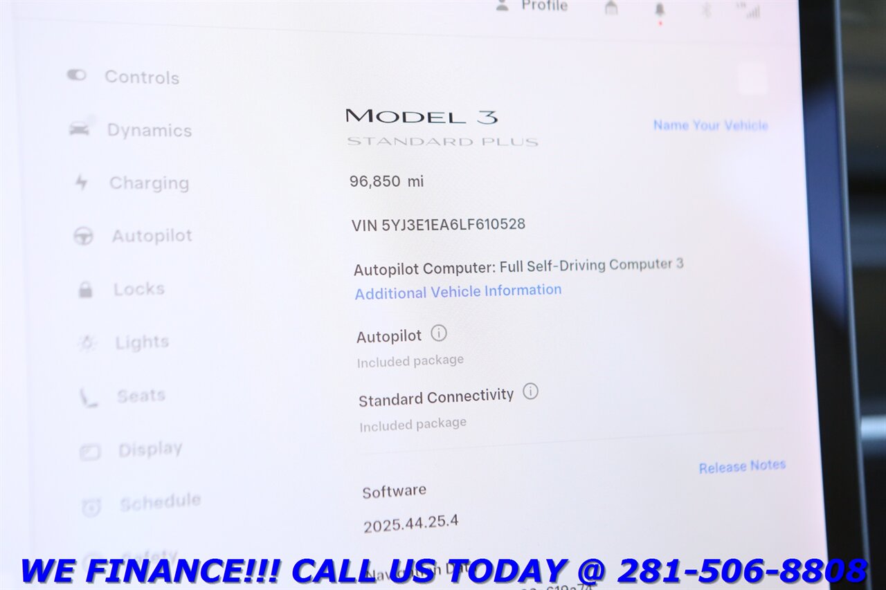 2020 Tesla Model 3 2020 FSD3 AUTOPILOT NAV PANO HEATSEAT CAMERA   - Photo 16 - Houston, TX 77031