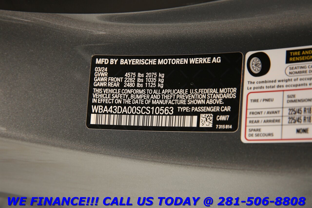 2025 BMW 2025 430i PREM PKG NAV HUD SUN BLIND 22K MLS - Photo 31 - Houston, TX 77031