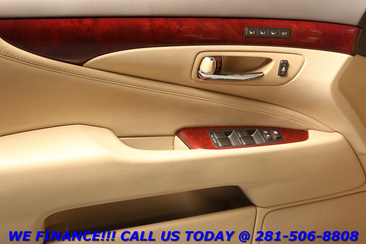 2009 Lexus LS 2009 LS 460 NAV SUN HEAT/COOL SEAT M. LEV CAMERA   - Photo 9 - Houston, TX 77031