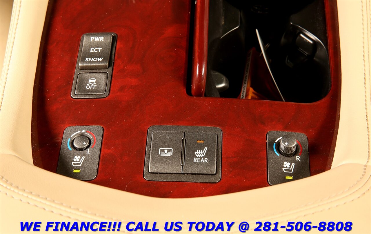 2009 Lexus LS 2009 LS 460 NAV SUN HEAT/COOL SEAT M. LEV CAMERA   - Photo 18 - Houston, TX 77031