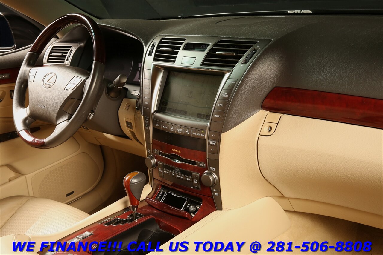 2009 Lexus LS 2009 LS 460 NAV SUN HEAT/COOL SEAT M. LEV CAMERA   - Photo 19 - Houston, TX 77031