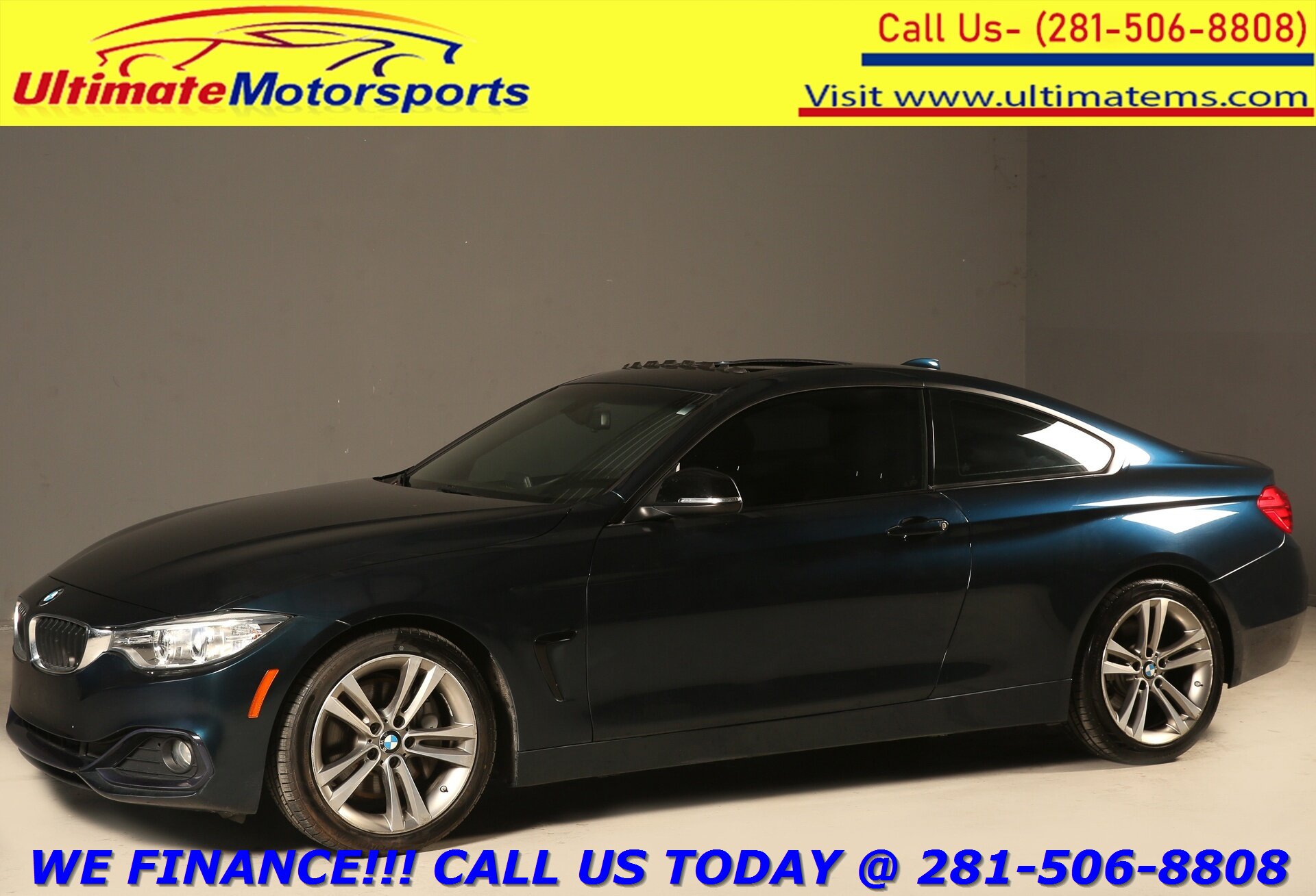 2015 BMW 2015 435i SPORT SUN HEATSEAT HARMAN KEYGO43K ML   - Photo 1 - Houston, TX 77031