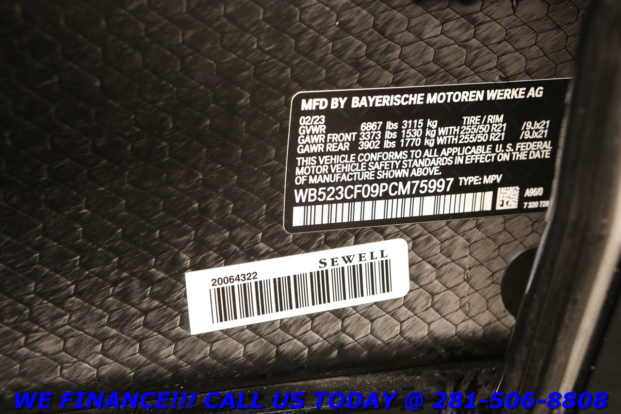 2023 BMW iX 2023 xDrive50 AWD PREM SPORT PKG NAV HUD 28K MLS - Photo 30 - Houston, TX 77031